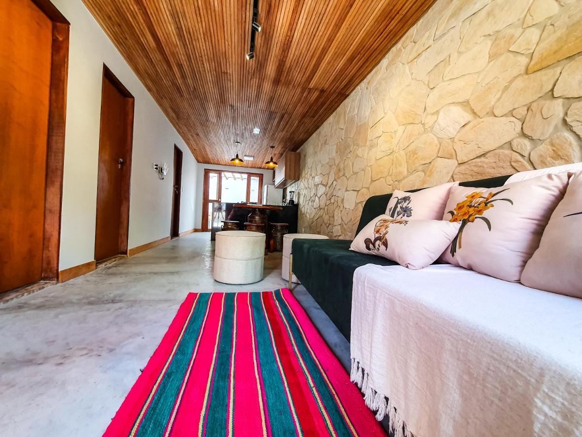 Casita Amarela na rua mais charmosa de Mucugê - BA Vila Exterior foto